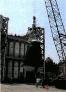 Liquid Hydrogen Tank in Test Stand